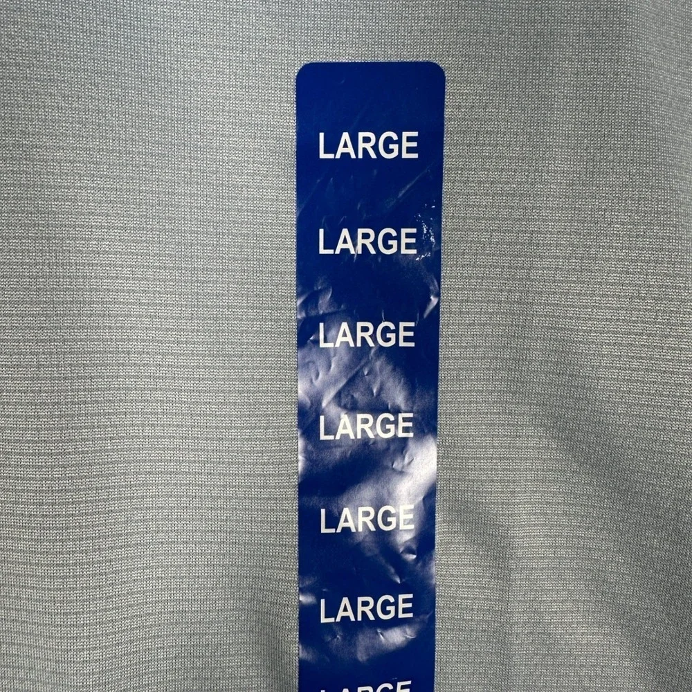 NEW Adidas Polo Shirt Mens Large Light Blue Regular Fit Golf Performance Rugby